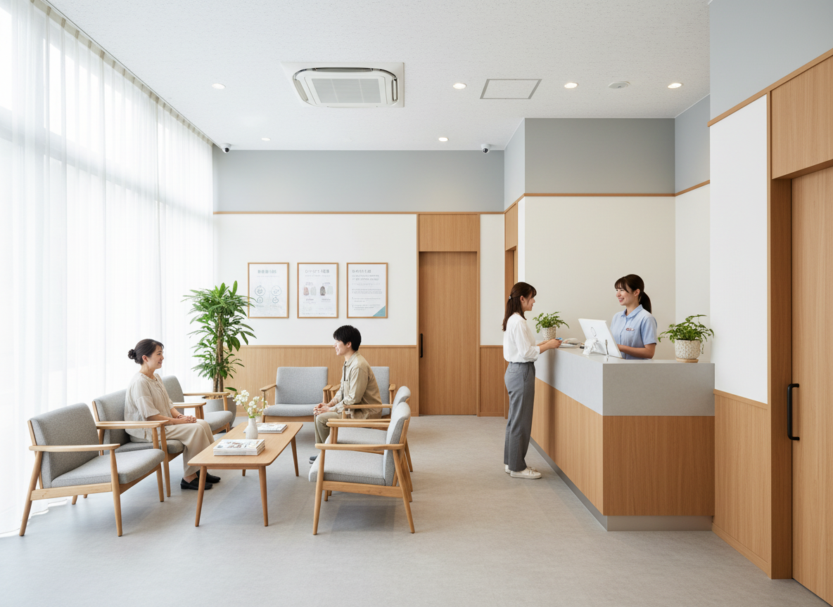 “待つ”時間を“信頼”に変える――選ばれるクリニックの待合室デザインとは
