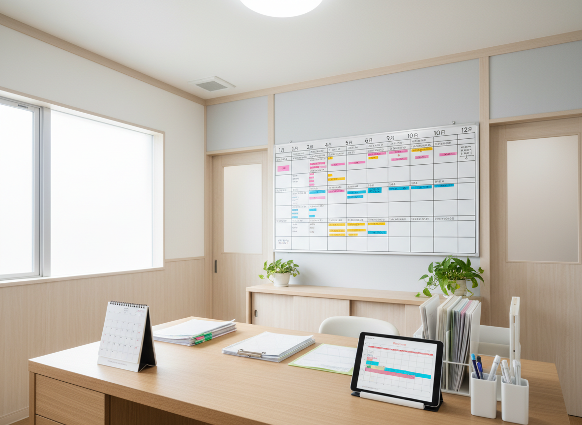 分院開業を成功に導く12か月スケジュールモデル