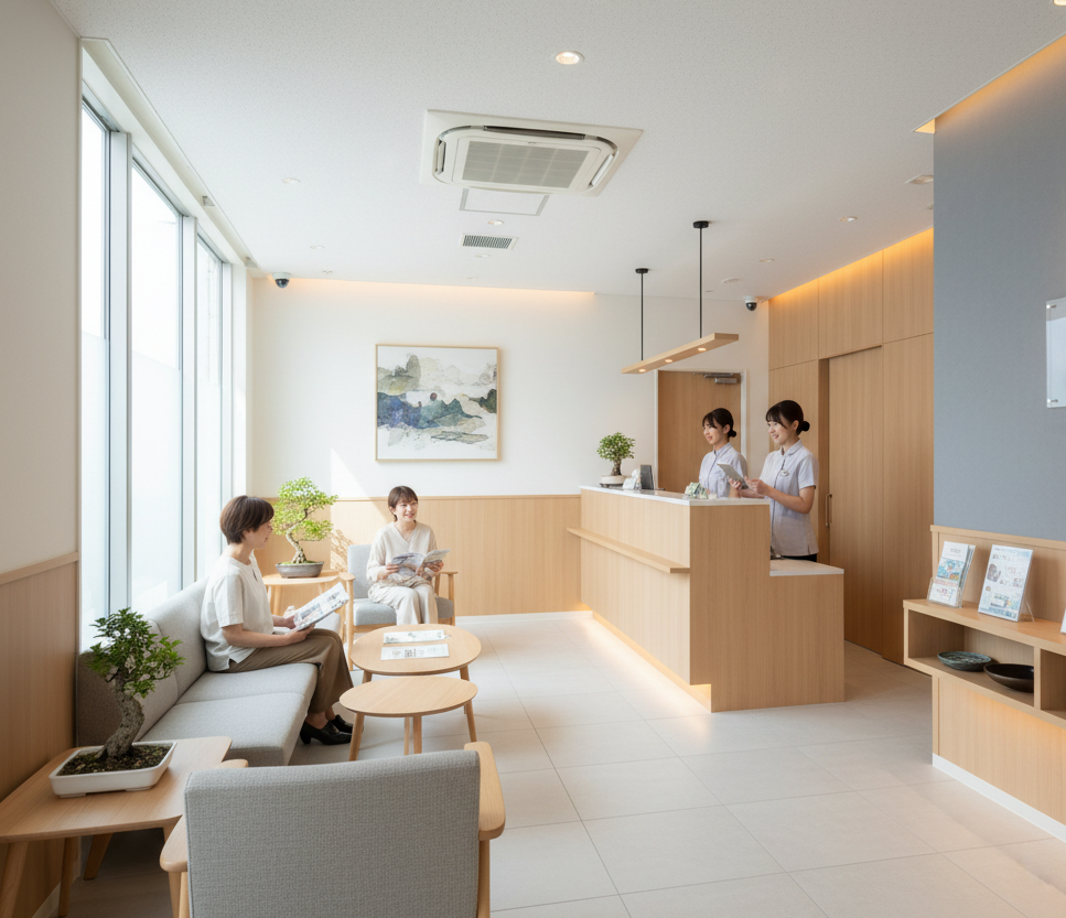 医療法人ブランドを育てるインテリア戦略